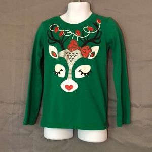 Long Sleeve Reindeer Shirt